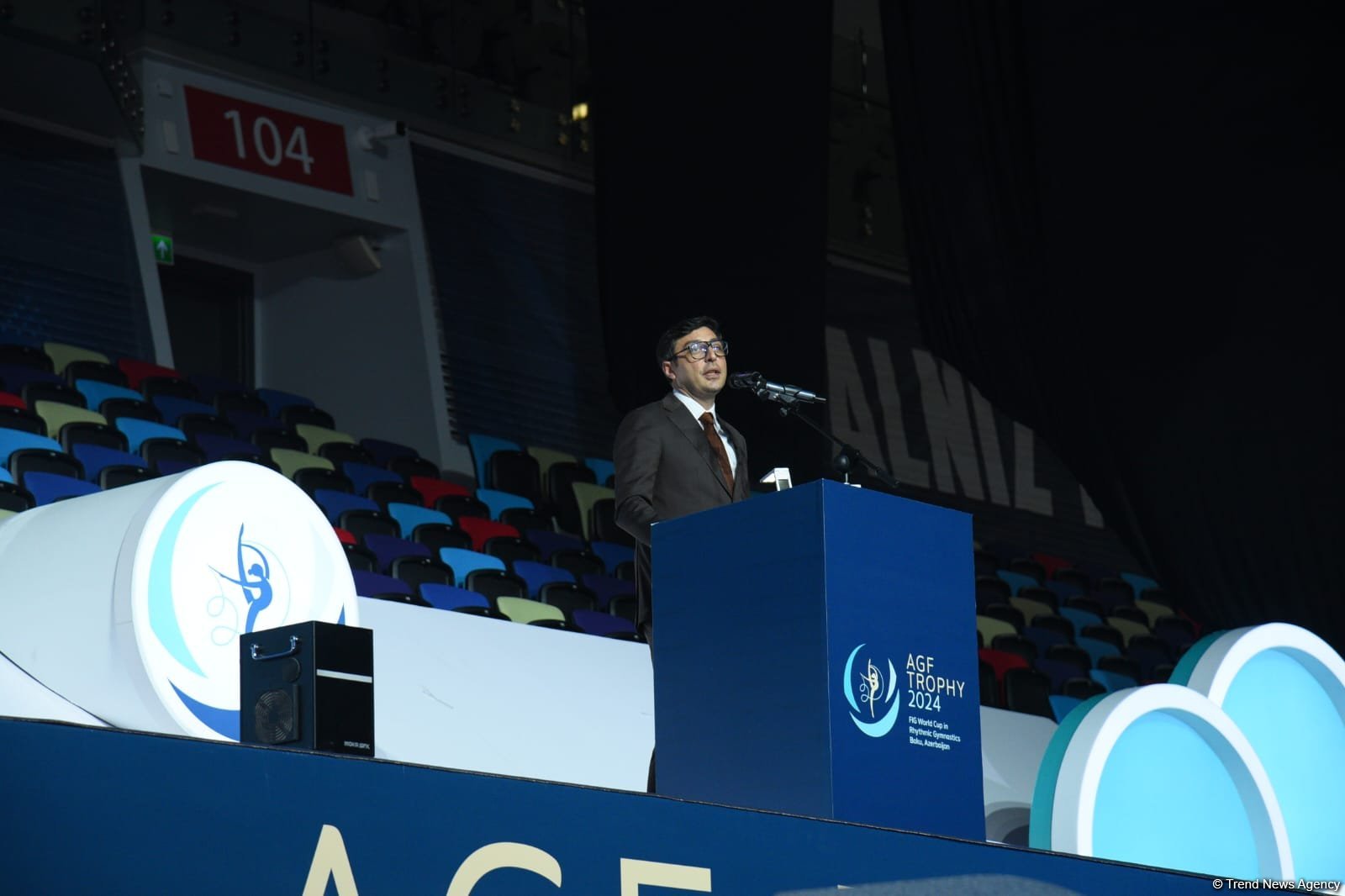 Bədii gimnastika üzrə Dünya Kubokunun açılış mərasimi keçirilib (FOTO)