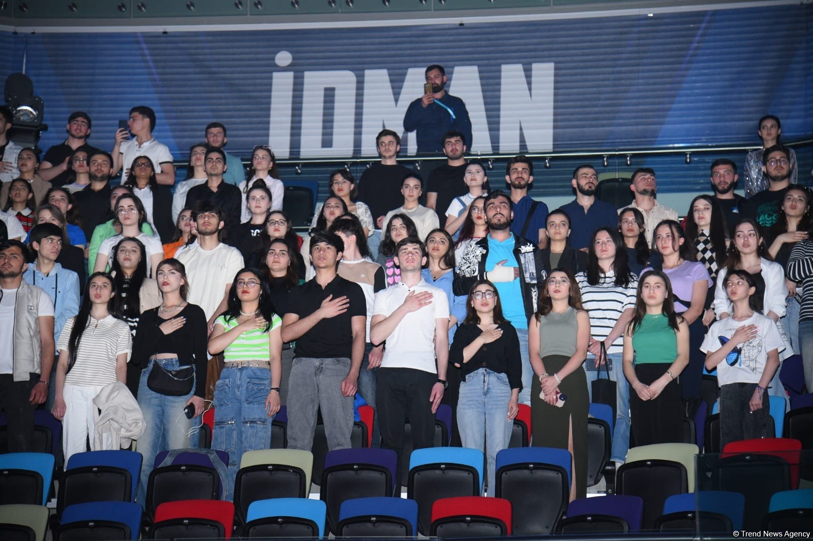 Bədii gimnastika üzrə Dünya Kubokunun açılış mərasimi keçirilib (FOTO)