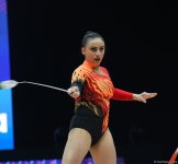 Zöhrə Ağamirova bədii gimnastika üzrə Dünya Kubokunda daha bir finala yüksəlib