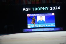 Zöhrə Ağamirova bədii gimnastika üzrə Dünya Kubokunda daha bir finala yüksəlib