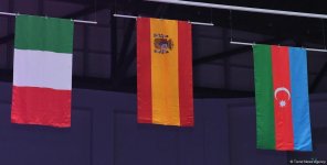 Bədii gimnastika üzrə Dünya Kubokunun qalibləri mükafatlandırılıb (FOTO)