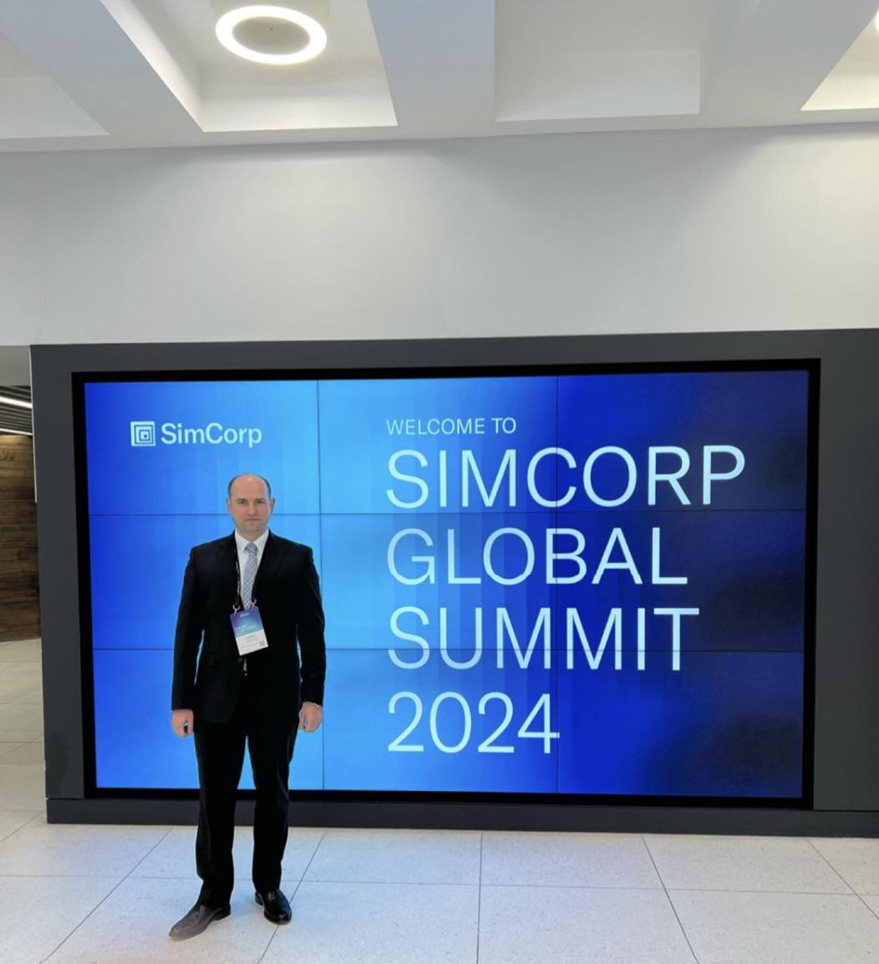 ARDNF “SimCorp” Suveren Sərvət Fondu Forumunda iştirak edib (FOTO)
