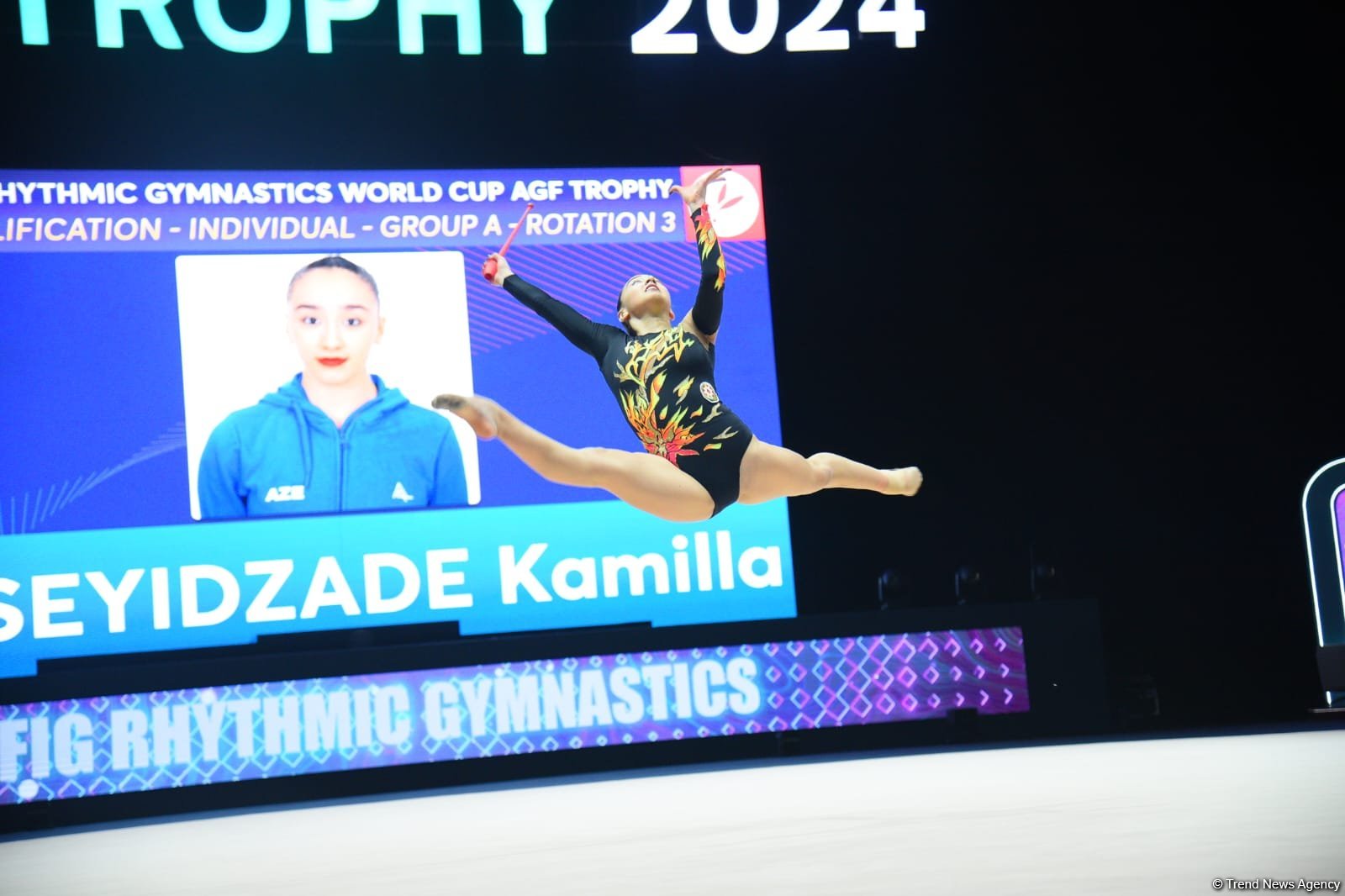 Zöhrə Ağamirova bədii gimnastika üzrə Dünya Kubokunda daha bir finala yüksəlib