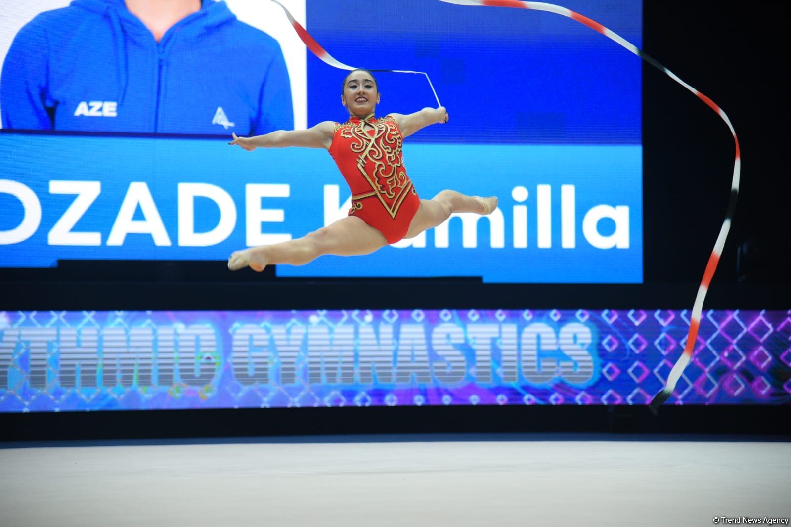 Zöhrə Ağamirova bədii gimnastika üzrə Dünya Kubokunda daha bir finala yüksəlib