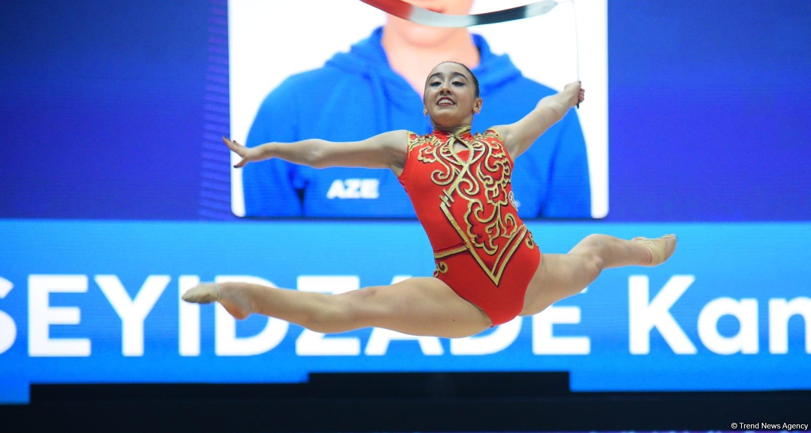 Zöhrə Ağamirova bədii gimnastika üzrə Dünya Kubokunda daha bir finala yüksəlib