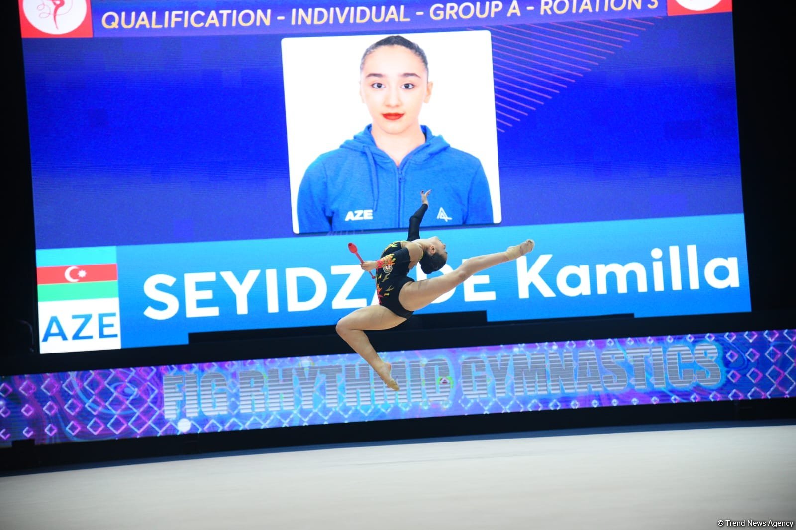 Zöhrə Ağamirova bədii gimnastika üzrə Dünya Kubokunda daha bir finala yüksəlib
