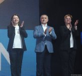 Bədii gimnastika üzrə Dünya Kubokunun qalibləri mükafatlandırılıb (FOTO)