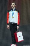 Bədii gimnastika üzrə Dünya Kubokunun qalibləri mükafatlandırılıb (FOTO)