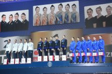 Bədii gimnastika üzrə Dünya Kubokunun qalibləri mükafatlandırılıb (FOTO)