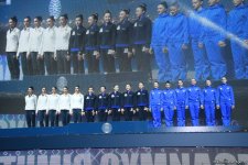 Bədii gimnastika üzrə Dünya Kubokunun qalibləri mükafatlandırılıb (FOTO)