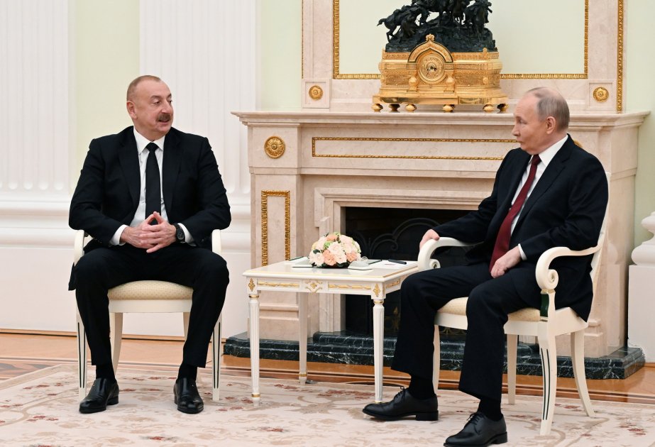 Prezident İlham Əliyev: Rusiya rəhbərliyinin və ictimaiyyətinin Heydər Əliyevin əziz xatirəsinə ehtiramını yüksək qiymətləndiririk