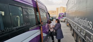 Füzuli şəhərinə növbəti köç karvanı yola düşüb (FOTO)