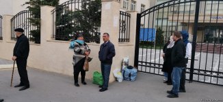 Füzuli şəhərinə növbəti köç karvanı yola düşüb (FOTO)