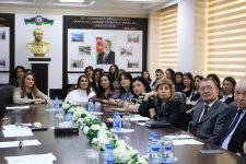 BSU-da akademik Vaqif Abbasovla görüş keçirilib (FOTO)