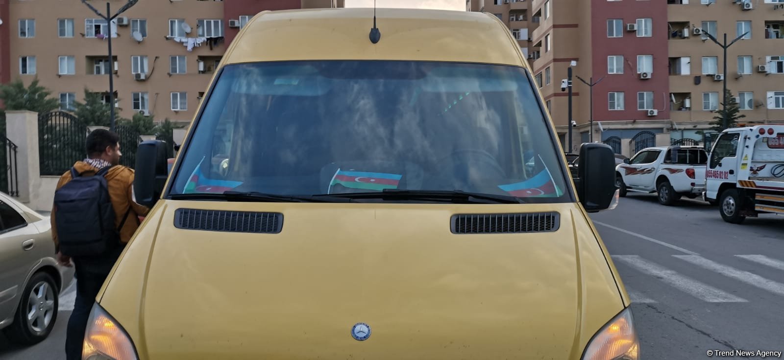 Füzuli şəhərinə növbəti köç karvanı yola düşüb (FOTO)