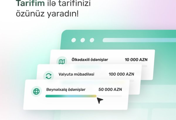 “PAŞA Bank” yerli bazara “Tarifim” xidmətini təqdim edib (VİDEO)