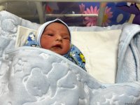 Xankəndidə doğulan ilk körpəyə Ali Baş Komandanın adı qoyuldu (FOTO/VİDEO)