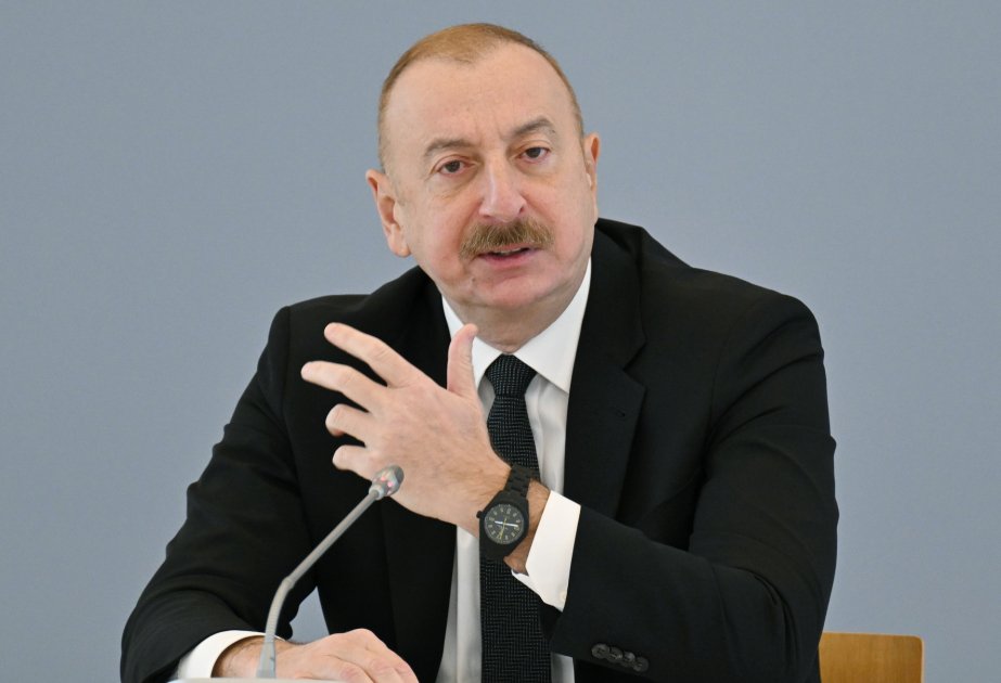 Prezident İlham Əliyev: Quru sərhədlərin bağlı qalmasından sonra Azərbaycanda təhlükəsizliyin gücləndiyini görürük