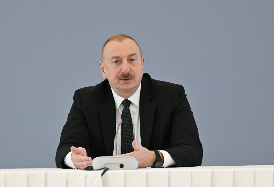 Prezident İlham Əliyev: Neft və qaz gəlirləri işsizlik və yoxsulluq məsələlərin həlli üçün istifadə edilib