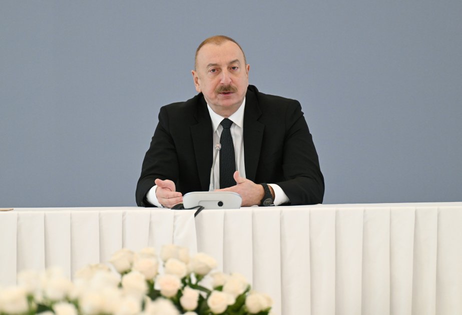 Prezident İlham Əliyev: Ermənistan Naxçıvan Muxtar Respublikası ilə yol əlaqəsini qurmaq imkanını bloklayır