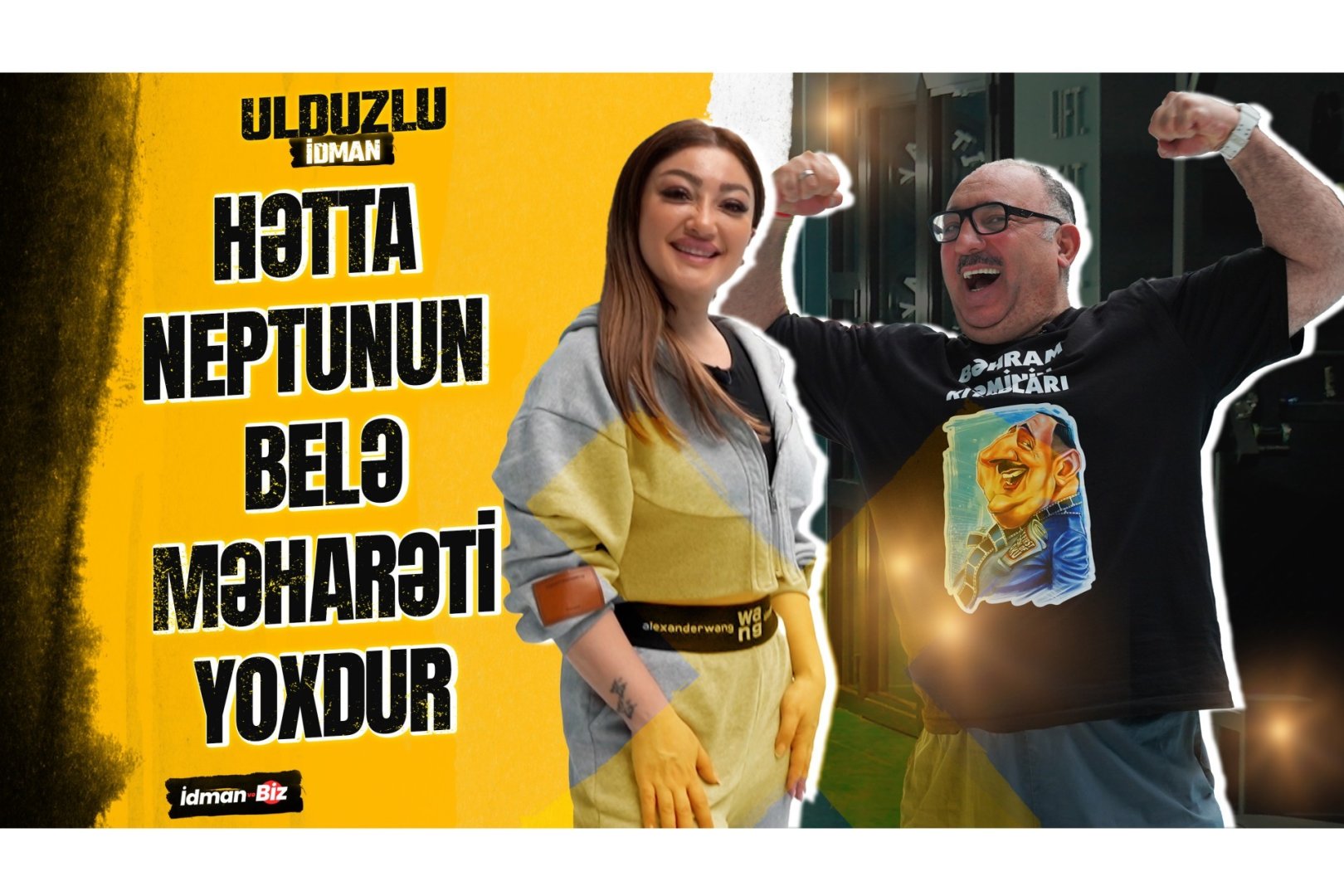 Hətta Neptunun belə məharəti yoxdur - Bəhram “Ulduzlu İdman”da (VİDEO)