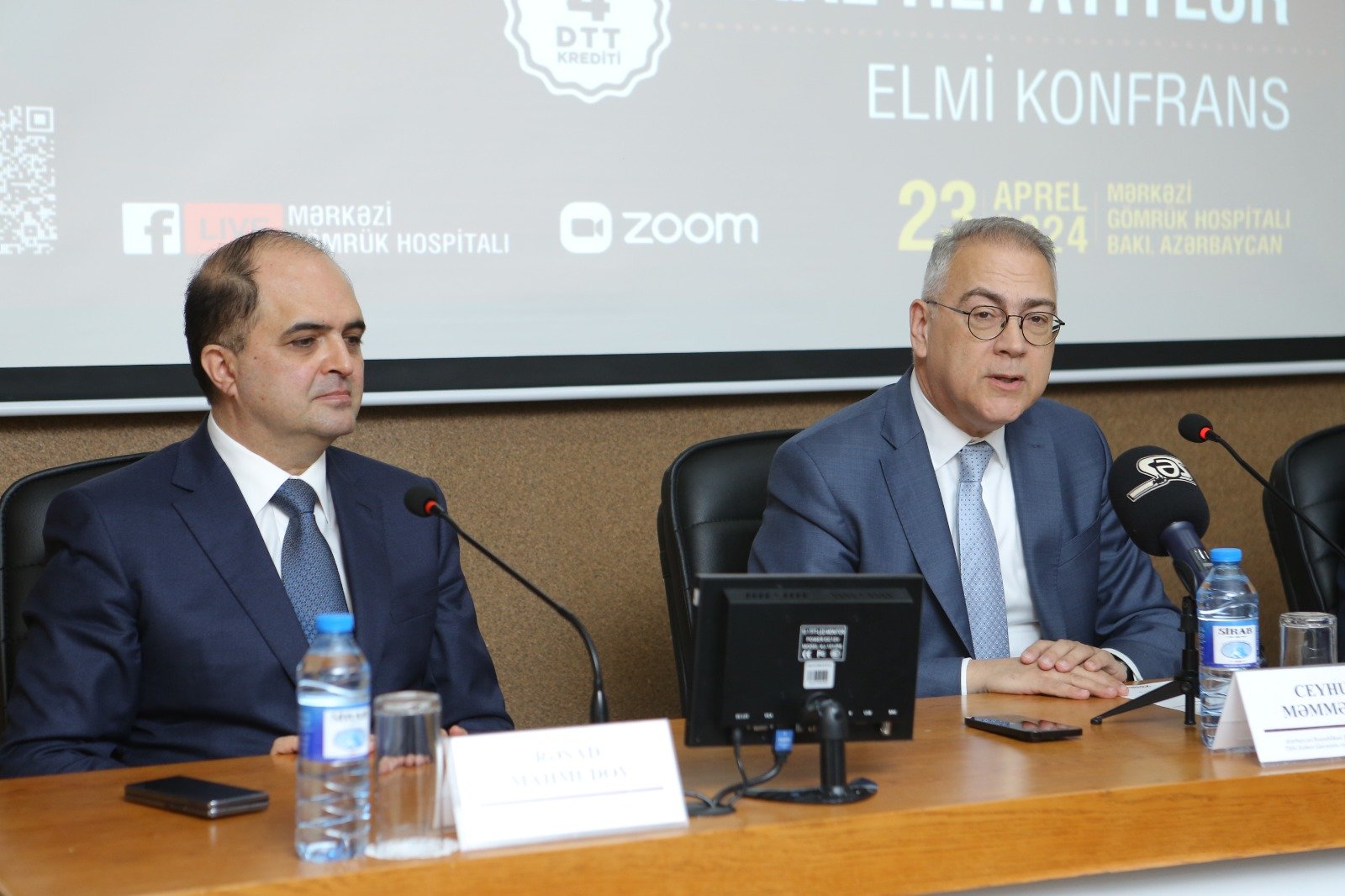Mərkəzi Gömrük Hospitalında “Son mərhələ qaraciyər xəstəliyi və viral hepatitlər" mövzusunda Elmi Konfrans keçirilib (FOTO)