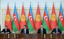 Azərbaycan-Qırğızıstan sənədlərinin imzalanması mərasimi olub (FOTO/VİDEO) (YENİLƏNİB)