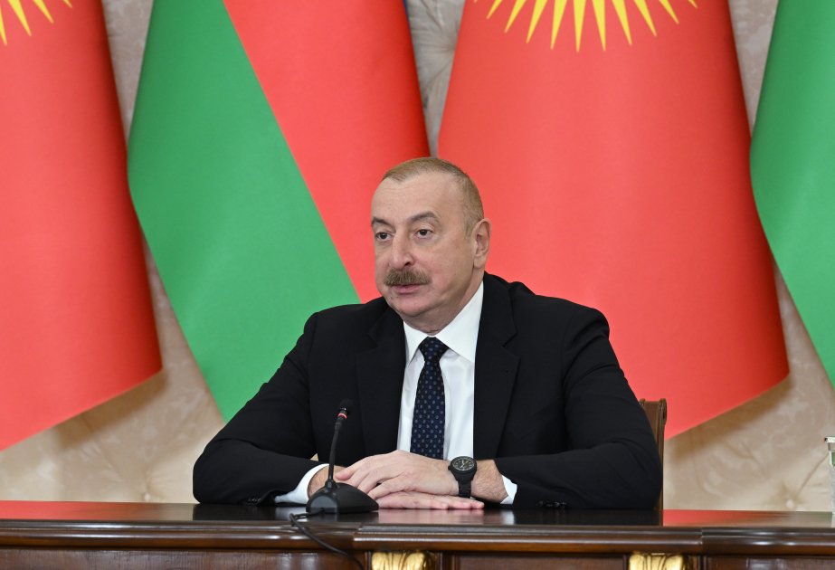 Prezident İlham Əliyev: Qırğızıstan tərəfindən Ağdamda məktəb binası inşa ediləcək