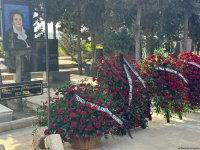 Elmira Süleymanova dəfn edildi (YENİLƏNİB) (FOTO)