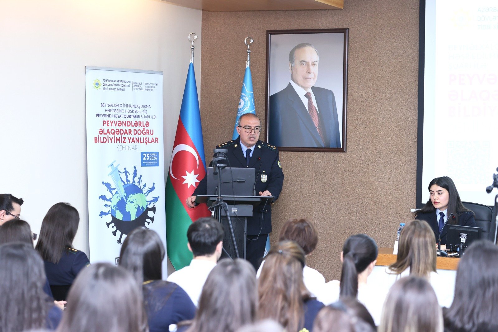 “Peyvəndlərlə əlaqədar doğru bildiyimiz yanlışlar” mövzusunda seminar keçirilib (FOTO)