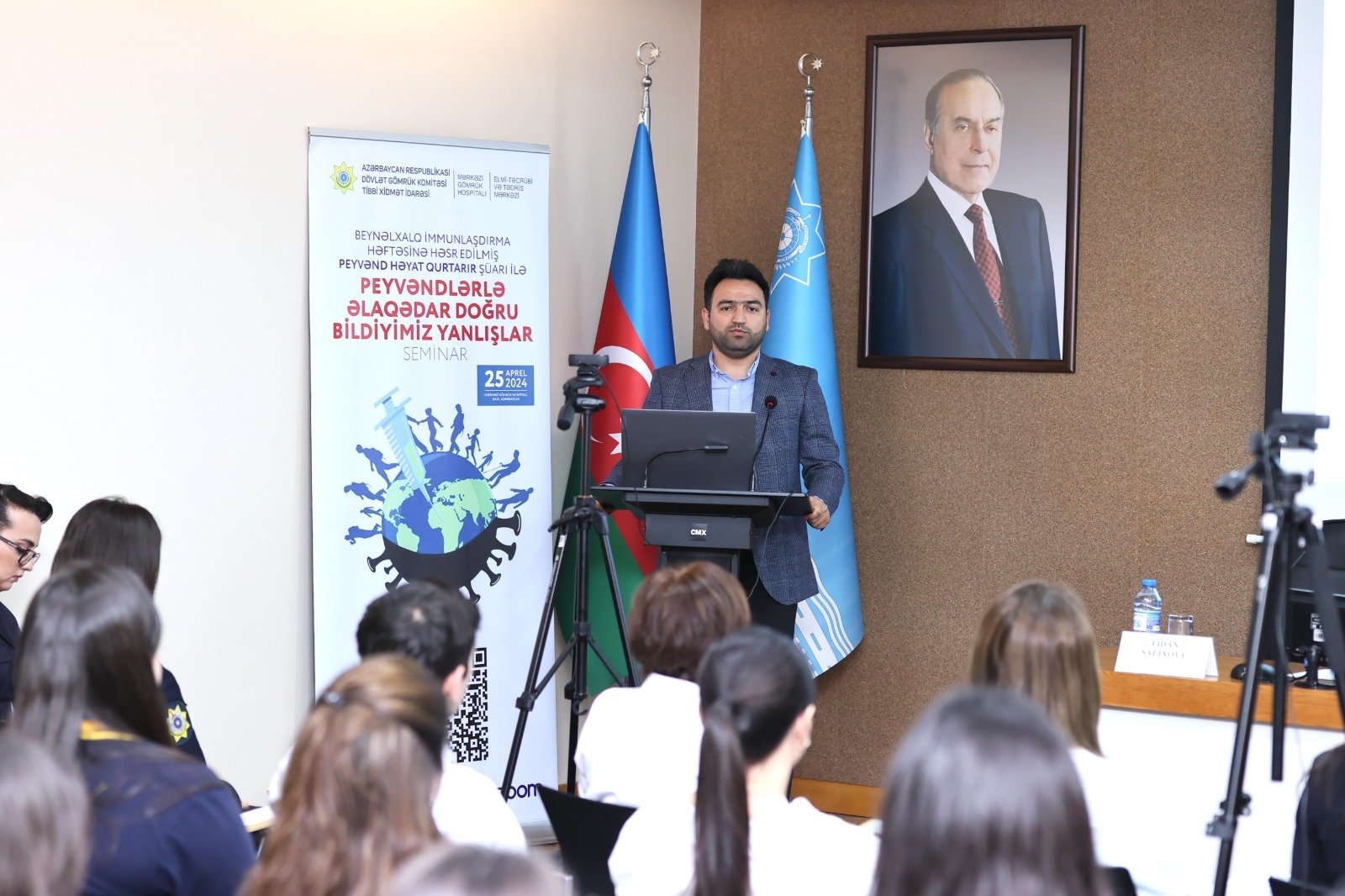 “Peyvəndlərlə əlaqədar doğru bildiyimiz yanlışlar” mövzusunda seminar keçirilib (FOTO)