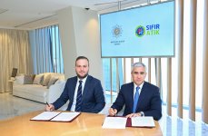 Heydər Əliyev Fondu ilə Türkiyənin Sıfır Atık Fondu arasında Anlaşma Memorandumu imzalanıb (FOTO)