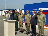 Ağdamdakı Türkiyə-Rusiya Birgə Monitorinq Mərkəzinin bağlanış mərasimi keçirilib (FOTO/VİDEO) (YENİLƏNİB)