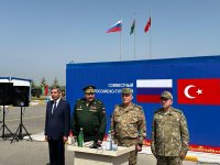 Ağdamdakı Türkiyə-Rusiya Birgə Monitorinq Mərkəzinin bağlanış mərasimi keçirilib (FOTO/VİDEO) (YENİLƏNİB)