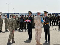 Ağdamdakı Türkiyə-Rusiya Birgə Monitorinq Mərkəzinin bağlanış mərasimi keçirilib (FOTO/VİDEO) (YENİLƏNİB)