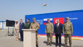 Ağdamdakı Türkiyə-Rusiya Birgə Monitorinq Mərkəzinin bağlanış mərasimi keçirilib (FOTO/VİDEO) (YENİLƏNİB)