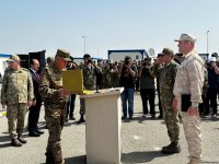 Ağdamdakı Türkiyə-Rusiya Birgə Monitorinq Mərkəzinin bağlanış mərasimi keçirilib (FOTO/VİDEO) (YENİLƏNİB)