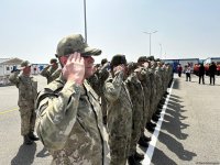 Ağdamdakı Türkiyə-Rusiya Birgə Monitorinq Mərkəzinin bağlanış mərasimi keçirilib (FOTO/VİDEO) (YENİLƏNİB)