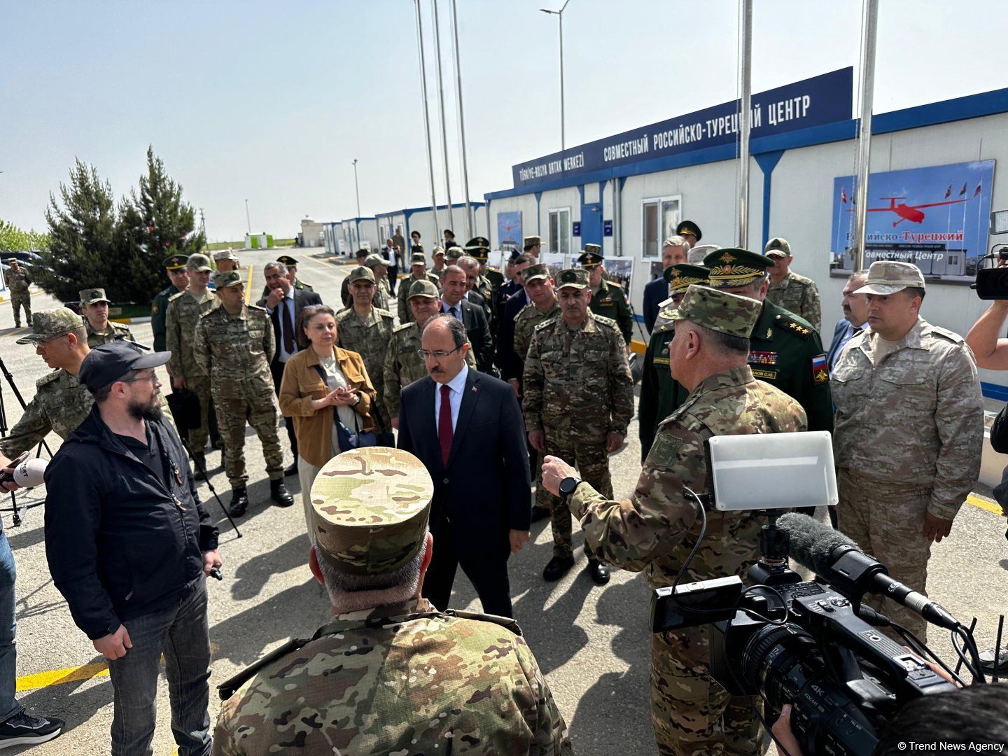 Ağdamdakı Türkiyə-Rusiya Birgə Monitorinq Mərkəzinin bağlanış mərasimi keçirilib (FOTO/VİDEO) (YENİLƏNİB)