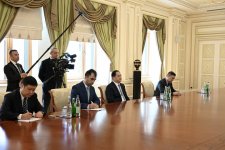 Prezident İlham Əliyev Xarici ölkələrlə dostluq üzrə Çin Xalq Assosiasiyasının sədrini qəbul edib (FOTO) (YENİLƏNİB)