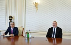 Prezident İlham Əliyev Malayziyanın Parlament Senatının prezidentini qəbul edib (FOTO) (YENİLƏNİB)