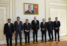 Prezident İlham Əliyev Malayziyanın Parlament Senatının prezidentini qəbul edib (FOTO) (YENİLƏNİB)