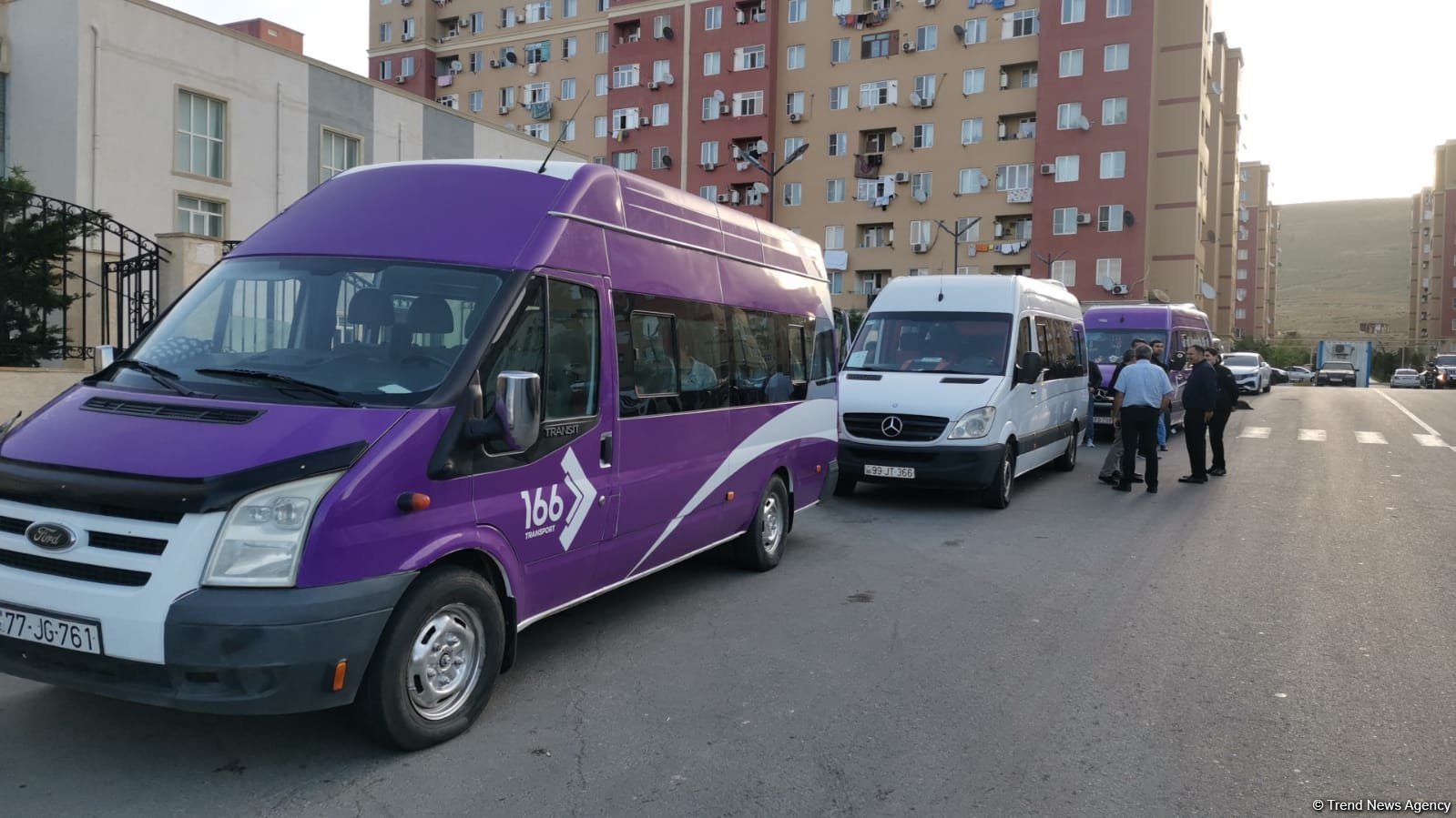 Füzuli şəhərinə növbəti köç karvanı yola düşüb (FOTO)