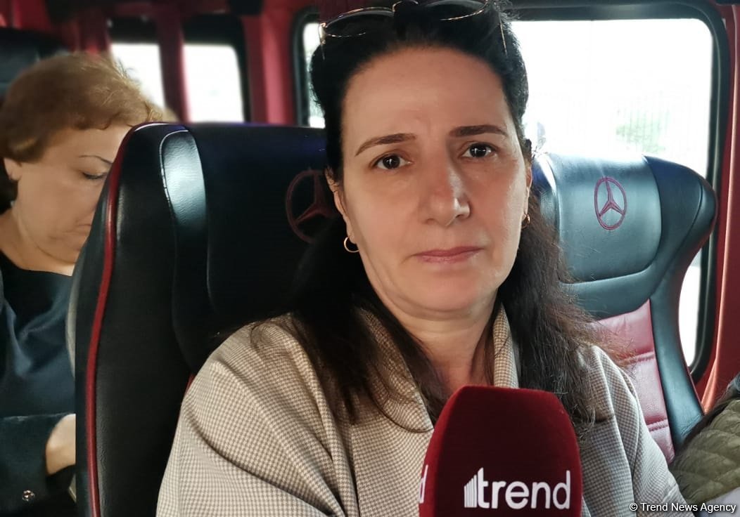 Nəhayət həsrətlə gözlədiyimiz günə qovuşduq - Doğma yurduna qayıdan Füzuli sakini