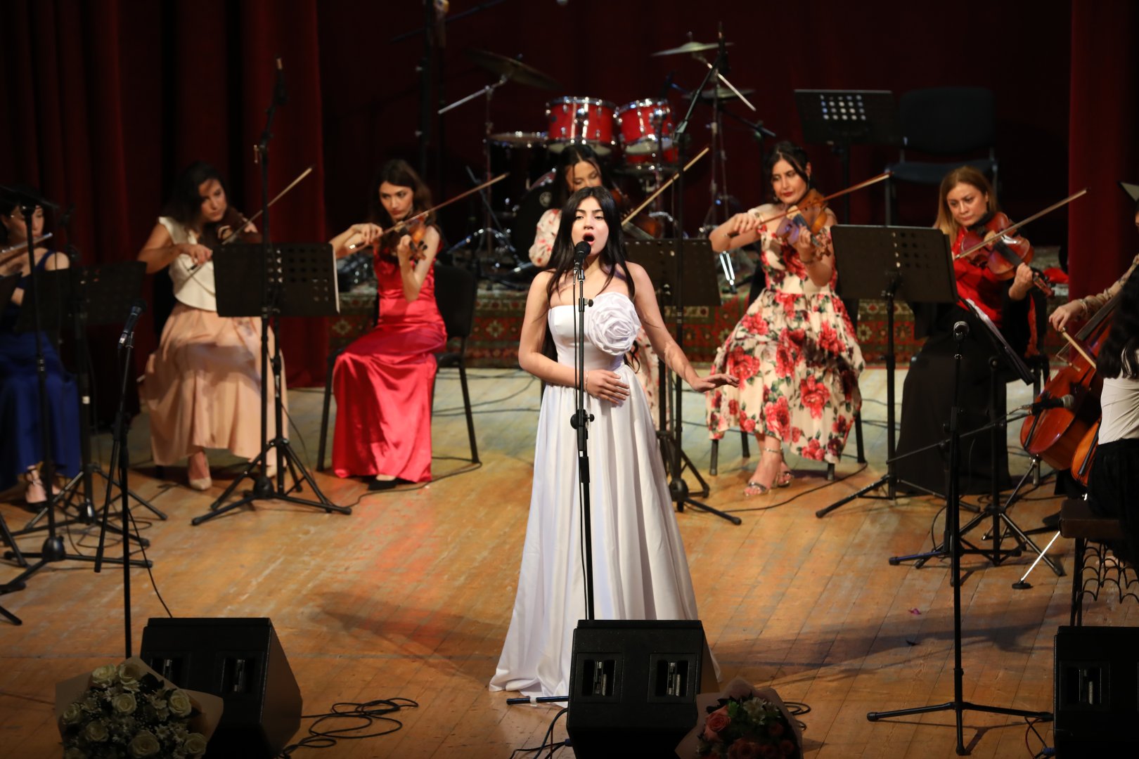 Fidan Hacıyeva Beynəlxalq Opera Festivalı çərçivəsində "Gənc istedadlar" konserti keçirilib (FOTO)
