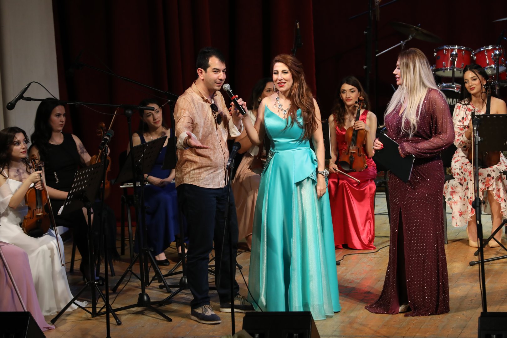 Fidan Hacıyeva Beynəlxalq Opera Festivalı çərçivəsində "Gənc istedadlar" konserti keçirilib (FOTO)