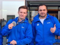 Azərbaycan gimnastı vətəninə tarixi medal gətirdi (FOTO)