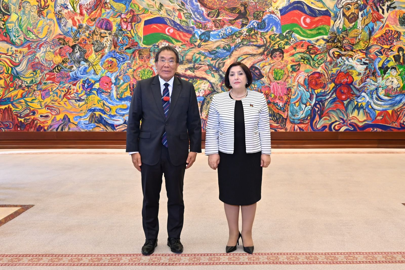 Sahibə Qafarova Malayziya Parlamenti Senatının sədri ilə görüşüb (FOTO)