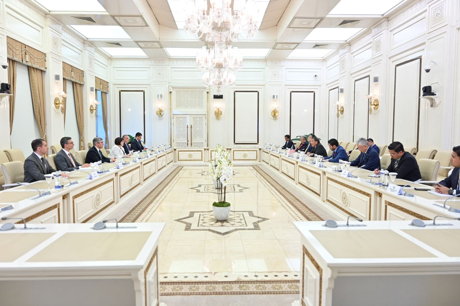 Sahibə Qafarova Malayziya Parlamenti Senatının sədri ilə görüşüb (FOTO)