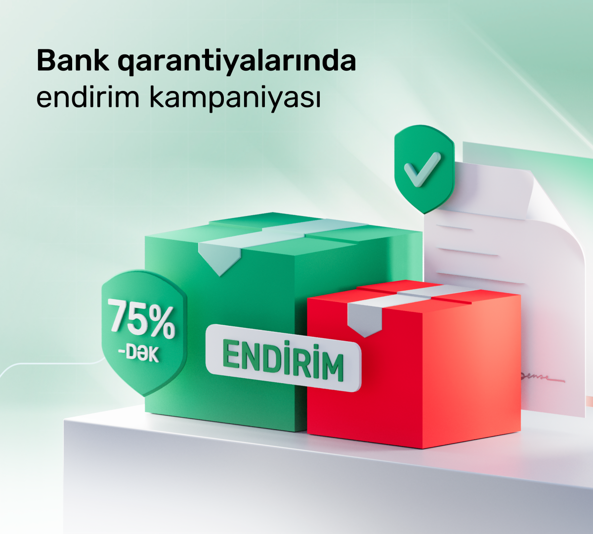 Bank qarantiyalarını “PAŞA Bank”dan endirimlə əldə edin!